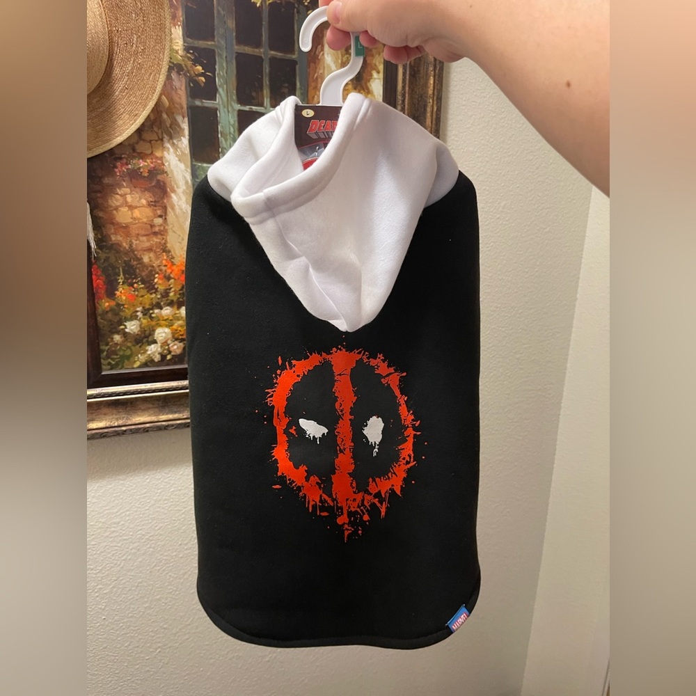 marvel deadpool dog hoodie shirt pets